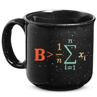 Be Greater Than Average Funny Math Teacher Nerd 15oz Campfire Ceramic Mug