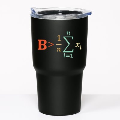 Be Greater Than Average Funny Math Teacher Nerd Tumbler