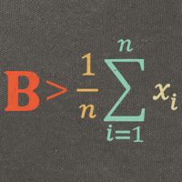Be Greater Than Average Funny Math Teacher Nerd Cotton Canvas Backpack