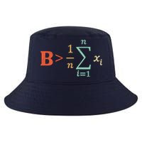 Be Greater Than Average Funny Math Teacher Nerd Cool Comfort Performance Bucket Hat