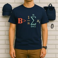 Be Greater Than Average Funny Math Teacher Nerd T-Shirt