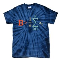 Be Greater Than Average Funny Math Teacher Nerd Tie-Dye T-Shirt