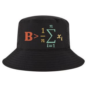 Be Greater Than Average Funny Math Teacher Nerd Cool Comfort Performance Bucket Hat