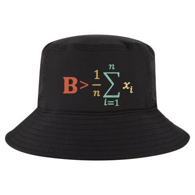Be Greater Than Average Funny Math Teacher Nerd Cool Comfort Performance Bucket Hat