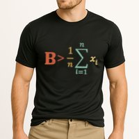 Be Greater Than Average Funny Math Teacher Nerd Performance Shirt