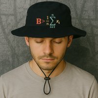 Be Greater Than Average Funny Math Teacher Nerd Bucket Hat