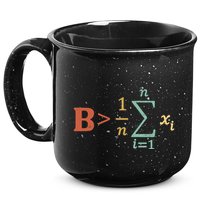 Be Greater Than Average Funny Math Teacher Nerd 15oz Campfire Ceramic Mug
