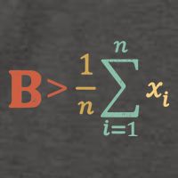 Be Greater Than Average Funny Math Teacher Nerd Vector Backpack