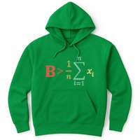 Be Greater Than Average Funny Math Teacher Nerd Hoodie
