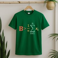 Be Greater Than Average Funny Math Teacher Nerd T-Shirt