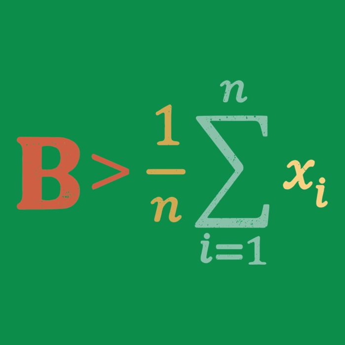 Be Greater Than Average Funny Math Teacher Nerd Tall T-Shirt
