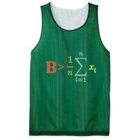 Be Greater Than Average Funny Math Teacher Nerd Mesh Reversible Basketball Jersey Tank