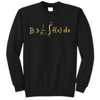 Be Greater Than Average Funny Calculus Sweatshirt