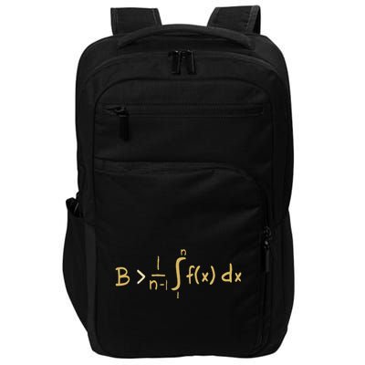Be Greater Than Average Funny Calculus Impact Tech Backpack