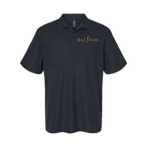 Be Greater Than Average Funny Calculus Softstyle Adult Sport Polo