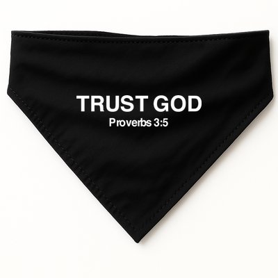 Bryson Gray Trust God Proverbs USA-Made Doggie Bandana