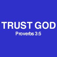 Bryson Gray Trust God Proverbs 16 in Basic Backpack