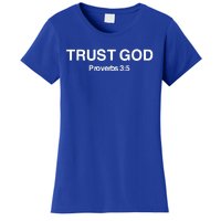 Bryson Gray Trust God Proverbs Women's T-Shirt