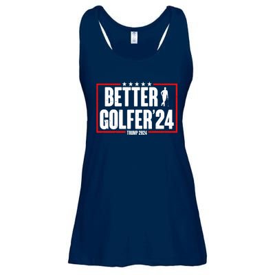 Better Golfer Trump 2024 Ladies Essential Flowy Tank