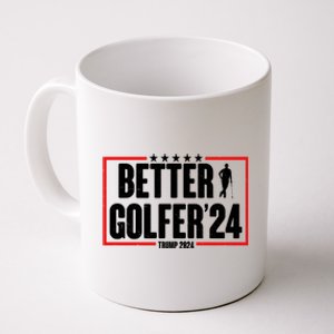 Better Golfer Trump 2024 Coffee Mug