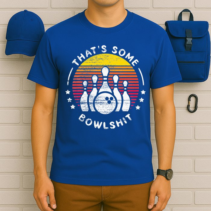 Bowling Gift That's Some Bowlshit Bowl Lover Bowler T-Shirt