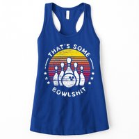 Bowling Gift That's Some Bowlshit Bowl Lover Bowler Womens Tank Top