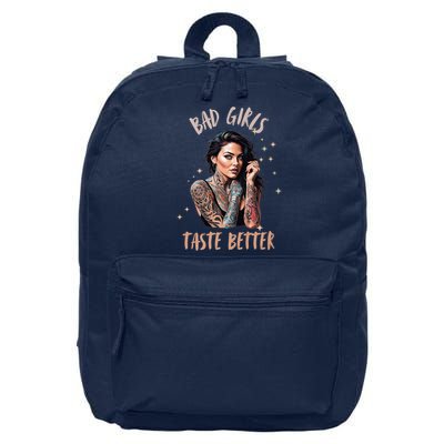 Bad Girl Taste Better Graphic Tattoo 16 in Basic Backpack