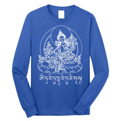 Buddha Green Tara Tra Tibetan Buddhism Vajrayana Meaningful Gift Long Sleeve Shirt
