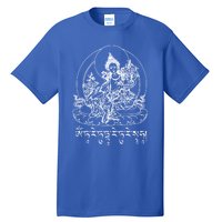 Buddha Green Tara Tra Tibetan Buddhism Vajrayana Meaningful Gift Tall T-Shirt