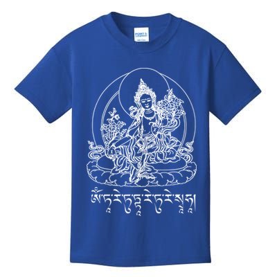 Buddha Green Tara Tra Tibetan Buddhism Vajrayana Meaningful Gift Kids T-Shirt
