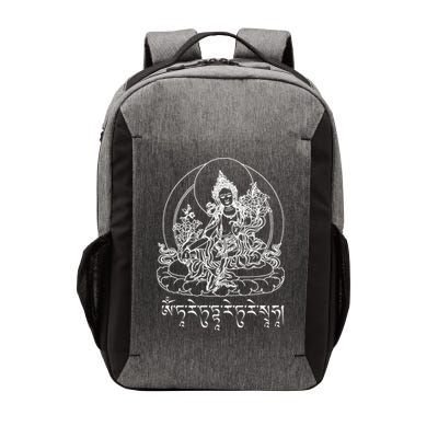 Buddha Green Tara Tra Tibetan Buddhism Vajrayana Meaningful Gift Vector Backpack