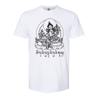 Buddha Green Tara Tra Tibetan Buddhism Vajrayana Meaningful Gift Softstyle® CVC T-Shirt