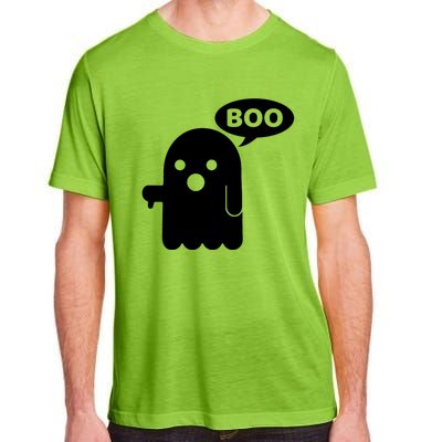 Boo Ghost Thumbs Down Funny Gift Adult ChromaSoft Performance T-Shirt