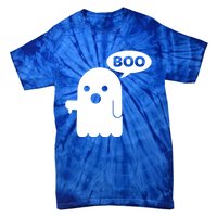 Boo Ghost Thumbs Down Funny Gift Tie-Dye T-Shirt