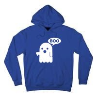 Boo Ghost Thumbs Down Funny Gift Tall Hoodie