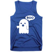 Boo Ghost Thumbs Down Funny Gift Tank Top