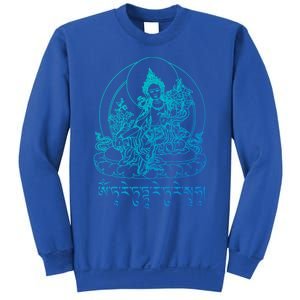 Buddha Green Tara Tra Tibetan Buddhism Vajrayana Meaningful Gift Sweatshirt