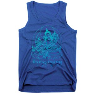 Buddha Green Tara Tra Tibetan Buddhism Vajrayana Meaningful Gift Tank Top