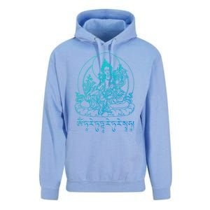 Buddha Green Tara Tra Tibetan Buddhism Vajrayana Meaningful Gift Unisex Surf Hoodie