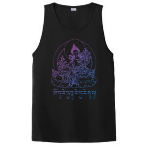 Buddha Green Tara Tra Tibetan Buddhism Vajrayana Meaningful Gift PosiCharge Competitor Tank