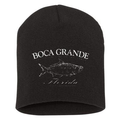 Boca Grande Tarpon Capital Of The World Gasparilla Short Acrylic Beanie