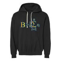 Be Greater Than Average Math Quotes Garment-Dyed Fleece Hoodie