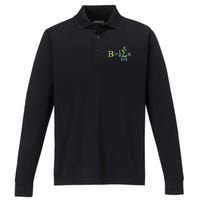 Be Greater Than Average Math Quotes Performance Long Sleeve Polo