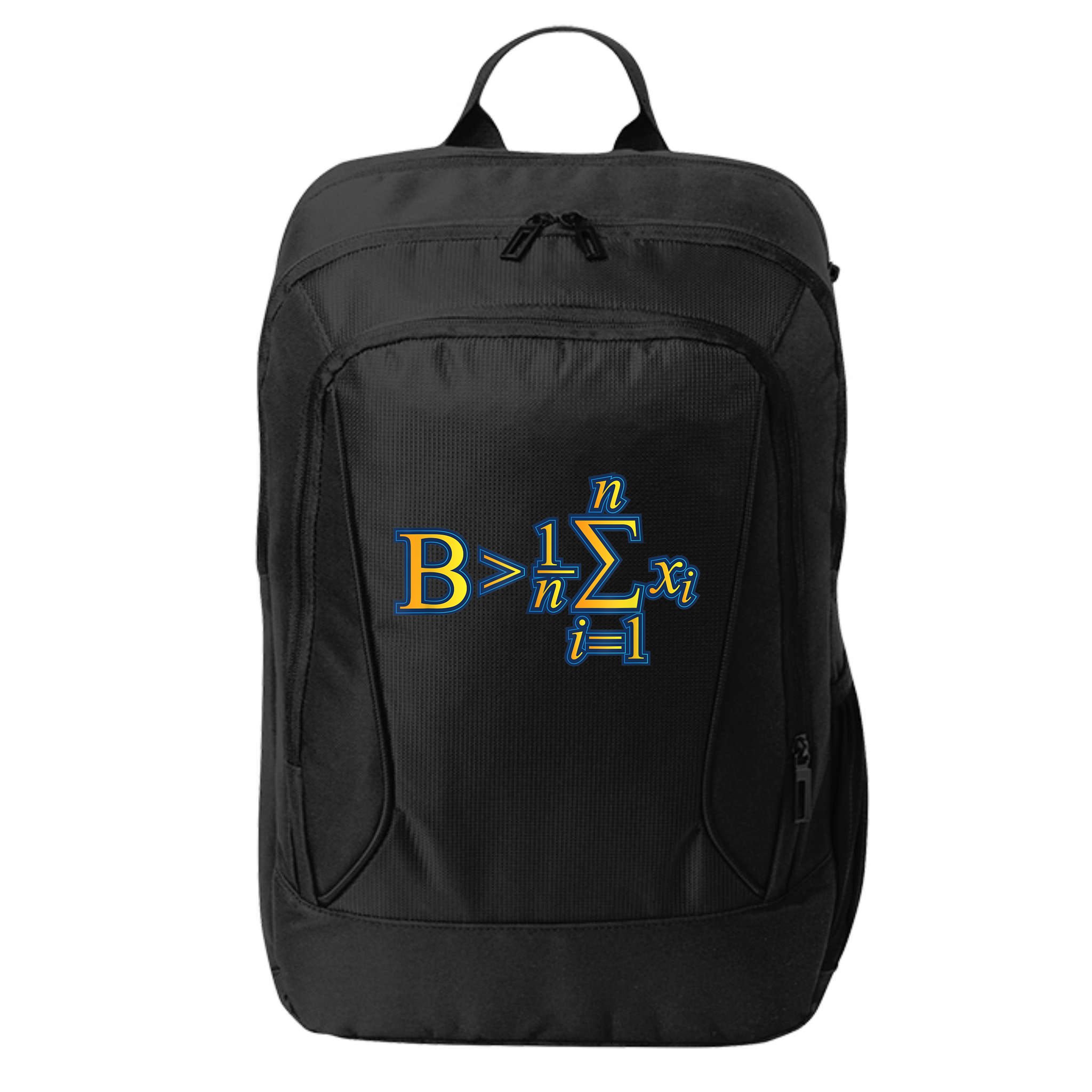Be Greater Than Average Math Quotes City Backpack