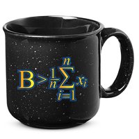 Be Greater Than Average Math Quotes 15oz Campfire Ceramic Mug
