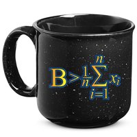 Be Greater Than Average Math Quotes 15oz Campfire Ceramic Mug