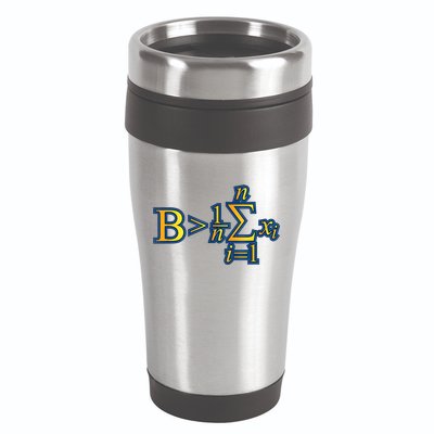 Be Greater Than Average Math Quotes 16oz Travel Tumbler