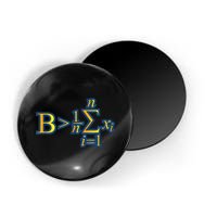Be Greater Than Average Math Quotes Magnet