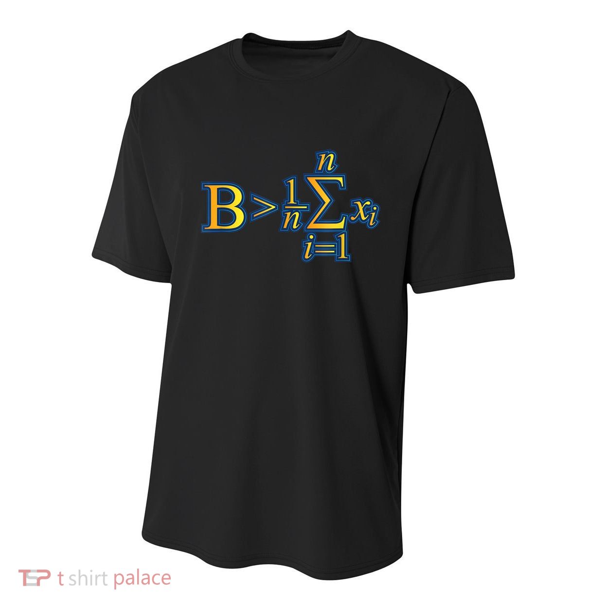 Be Greater Than Average Math Quotes Youth Performance Sprint T-Shirt