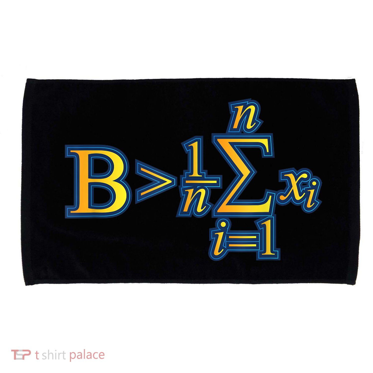 Be Greater Than Average Math Quotes Microfiber Hand Towel
